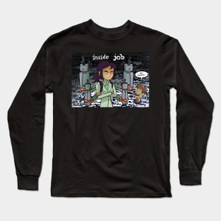 Inside job fan art Long Sleeve T-Shirt